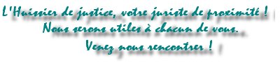 Votre juriste de proximité