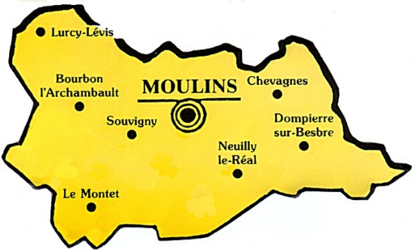 Carte de notre ressort de comptence